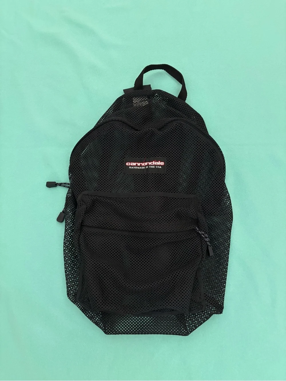 VTG Cannondale Black Mesh Backpack Made in USA